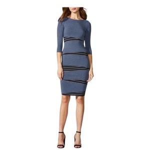 Bailey 44 Arcade Dress Striped Body-con Size XS